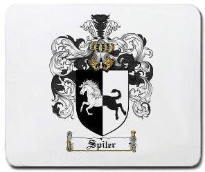 Spiler coat of arms mouse pad