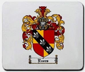 Evers coat of arms mouse pad