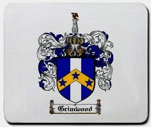 Grimwood coat of arms mouse pad