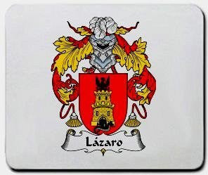 Lazaro coat of arms mouse pad