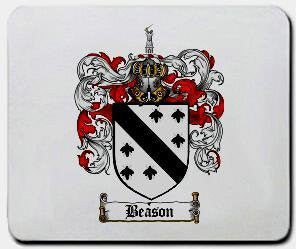 Beason coat of arms mouse pad