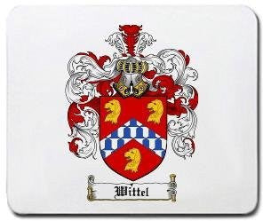 Wittel coat of arms mouse pad