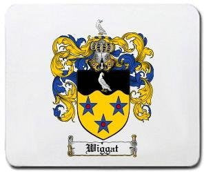 Wiggat coat of arms mouse pad