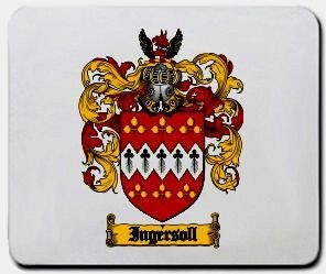 Ingersoll coat of arms mouse pad
