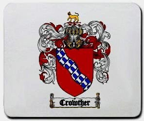 Crowther coat of arms mouse pad