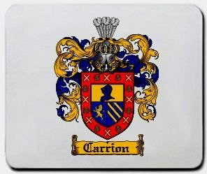 Carrion coat of arms mouse pad