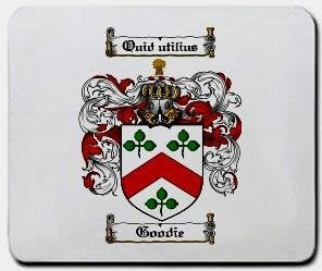 Goodie coat of arms mouse pad