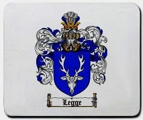 Legge coat of arms mouse pad