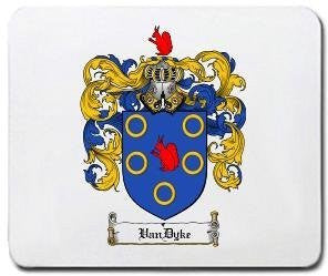 Vandyke coat of arms mouse pad