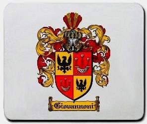 Giovannoni coat of arms mouse pad