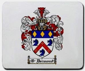 O'dermond coat of arms mouse pad