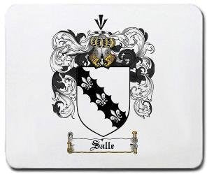 Salle coat of arms mouse pad