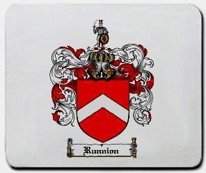 Runnion coat of arms mouse pad