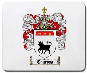 Taurosa coat of arms mouse pad