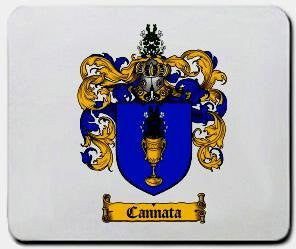 Cannata coat of arms mouse pad