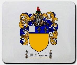 Mccreamer coat of arms mouse pad