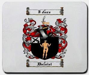 Dalziel coat of arms mouse pad