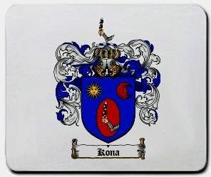 Kona coat of arms mouse pad