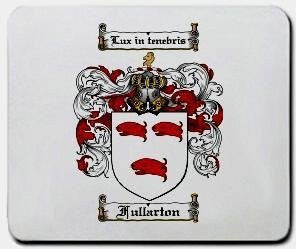 Fullarton coat of arms mouse pad
