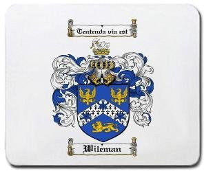 Wileman coat of arms mouse pad