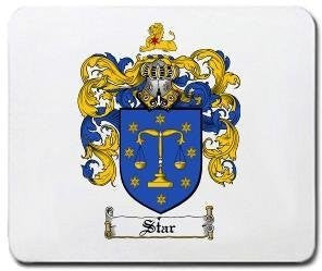 Star coat of arms mouse pad