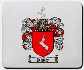 Kinley coat of arms mouse pad