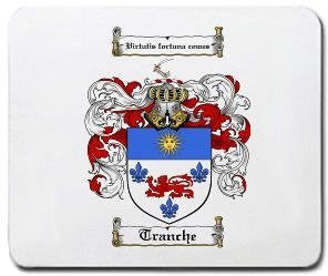 Tranche coat of arms mouse pad