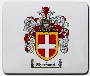 Charbonell coat of arms mouse pad