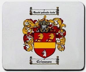 Crimmon coat of arms mouse pad