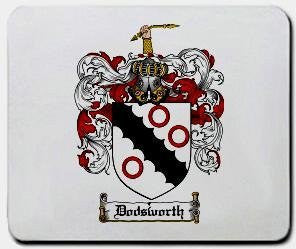Dodsworth coat of arms mouse pad