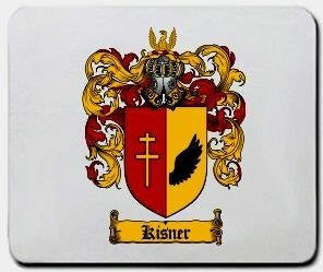 Kisner coat of arms mouse pad