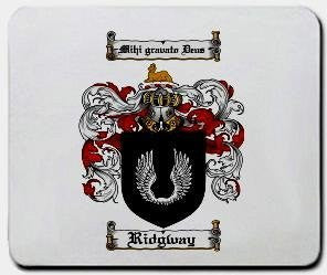 Ridgway coat of arms mouse pad