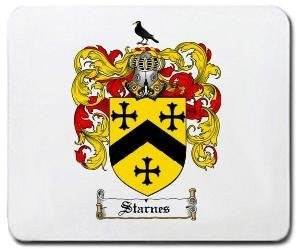 Starnes coat of arms mouse pad