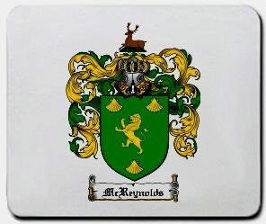 Mcreynolds coat of arms mouse pad