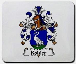 Kohler coat of arms mouse pad