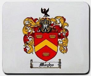 Mayho coat of arms mouse pad