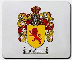 O'lalor coat of arms mouse pad