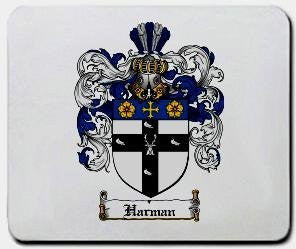 Harman coat of arms mouse pad