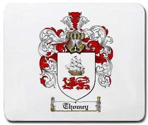 Thomey coat of arms mouse pad