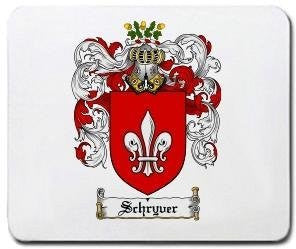 Schryver coat of arms mouse pad