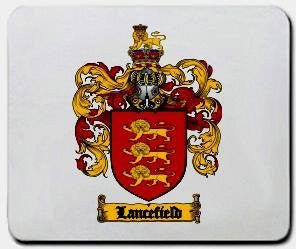 Lancefield coat of arms mouse pad