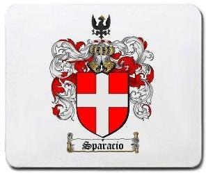 Sparacio coat of arms mouse pad