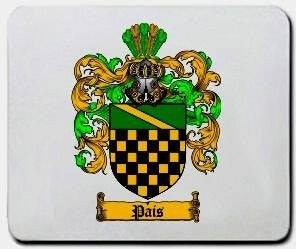 Pais coat of arms mouse pad