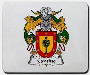 Camino coat of arms mouse pad