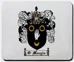 O'mongin coat of arms mouse pad