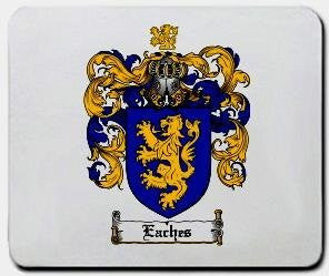 Eaches coat of arms mouse pad