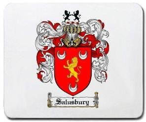 Salusbury coat of arms mouse pad