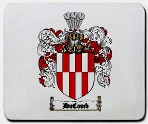 Ducomb coat of arms mouse pad