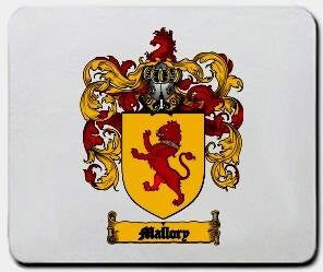 Mallory coat of arms mouse pad