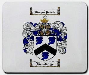 Bendidge coat of arms mouse pad